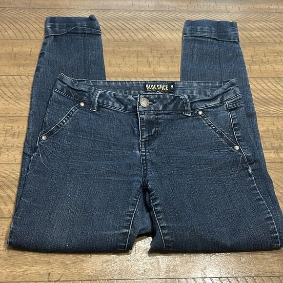 (3/$15) Y2K Blue Spice jeans size 9 - Picture 1 of 11